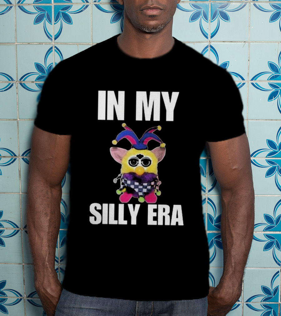 In My Silly Era Furby Jester Costume Fun Retro Vibes T-Shirt