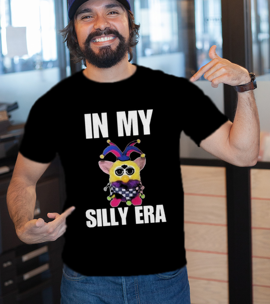 In My Silly Era Furby Jester Costume Fun Retro Vibes T-Shirt