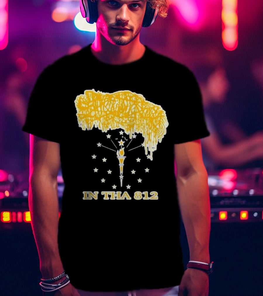 Indiana In Tha 812 Stars Torch Noodles T-Shirt