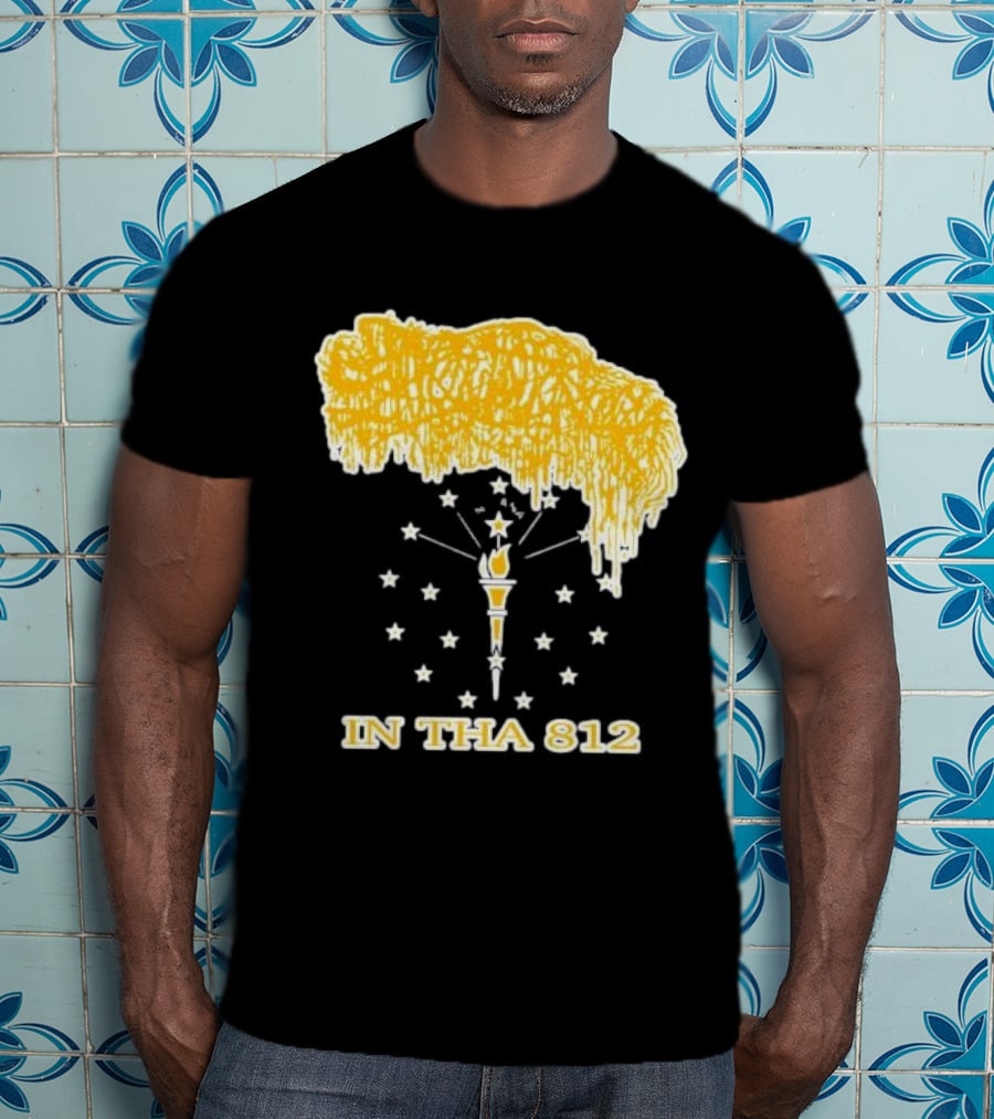 Indiana In Tha 812 Stars Torch Noodles T-Shirt