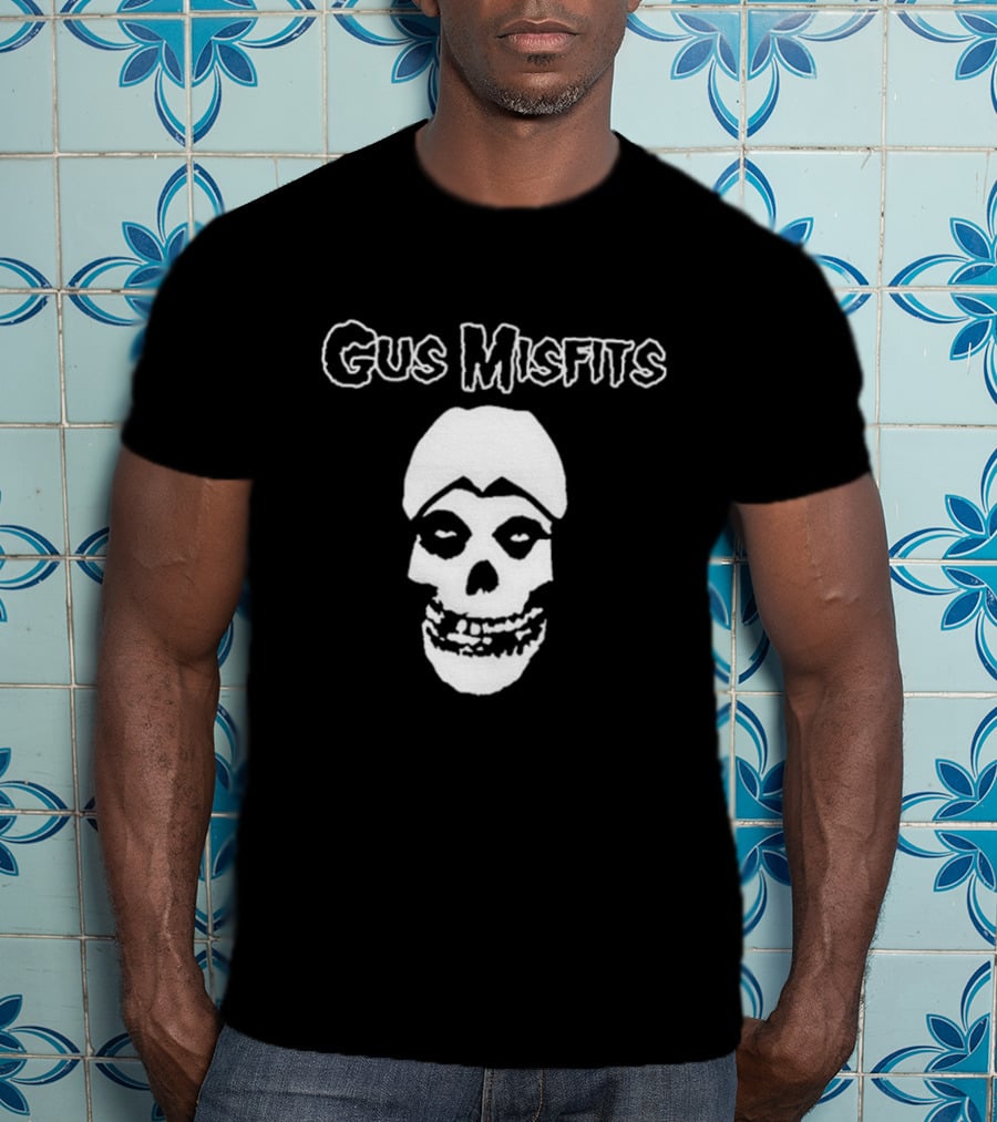 Gus Misfits Skull Logo T-Shirt