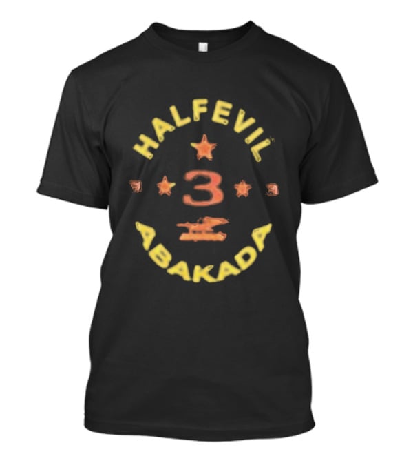 Half Evil Abakada Three Star Symbol 3 T-Shirt