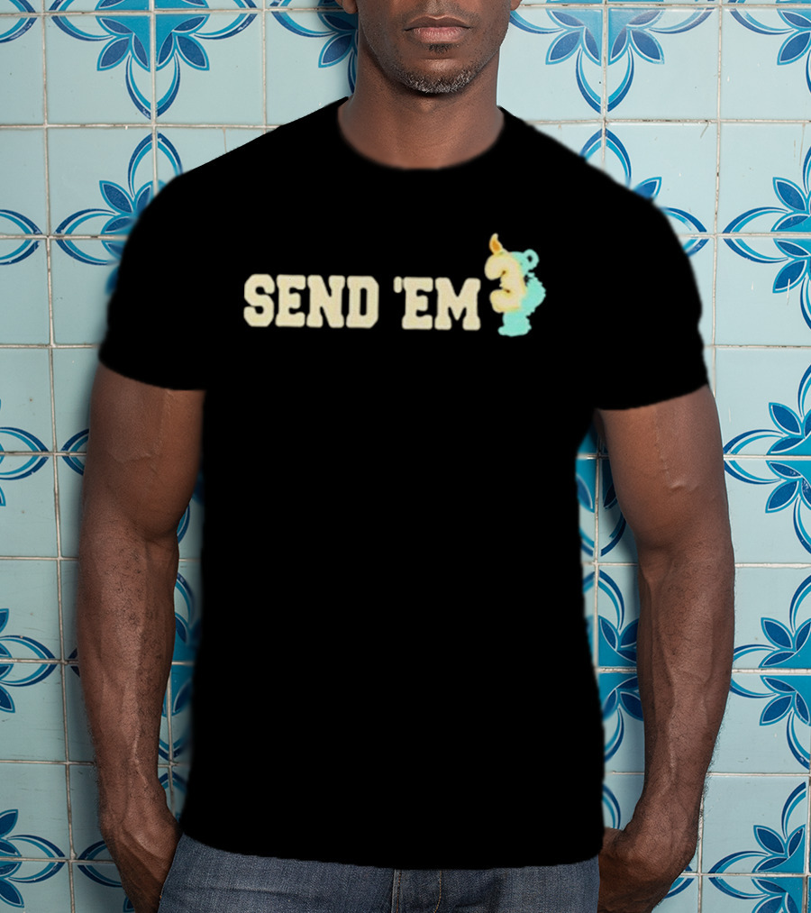 Heaven X Otx Send ’em 3 Year Bear Character T-Shirt