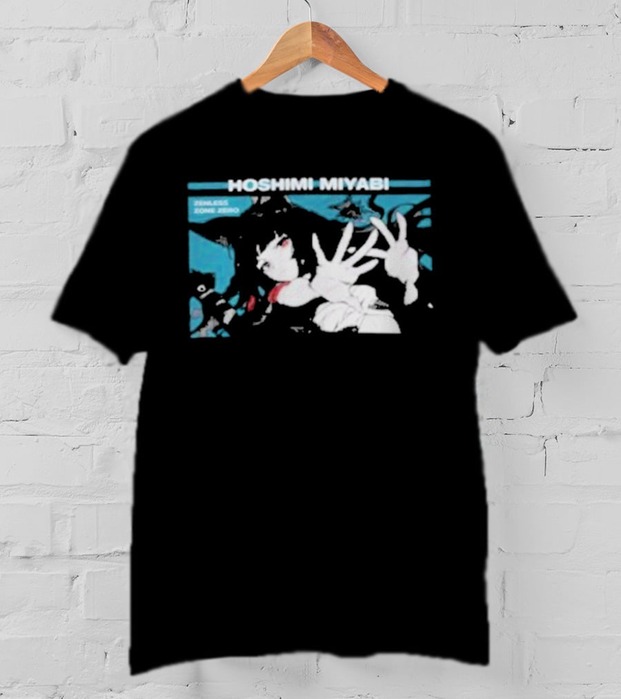 Hoshimi Miyabi Zenless Zone Zero Anime Character T-Shirt