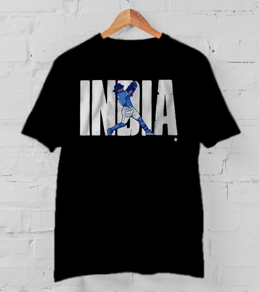 Jonathan India Kansas City Baseball Swing T-Shirt