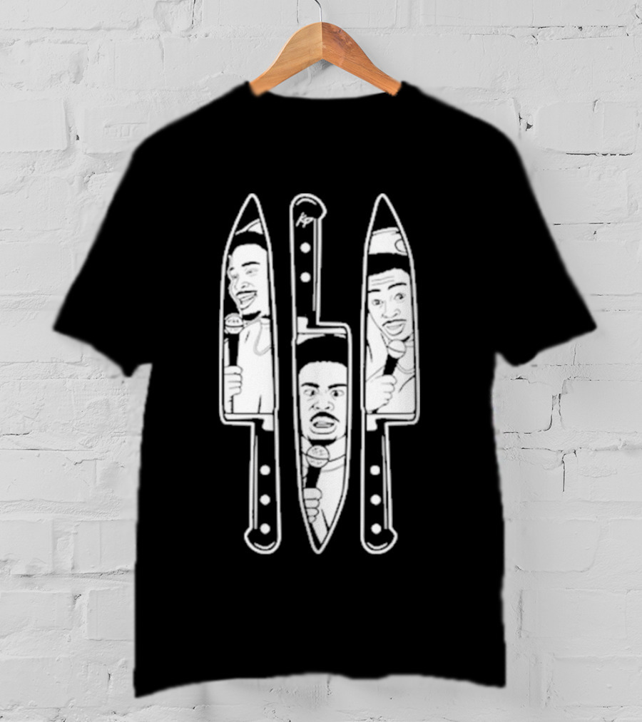 Kam Patterson Killers Only Knives And Microphones Trio T-Shirt