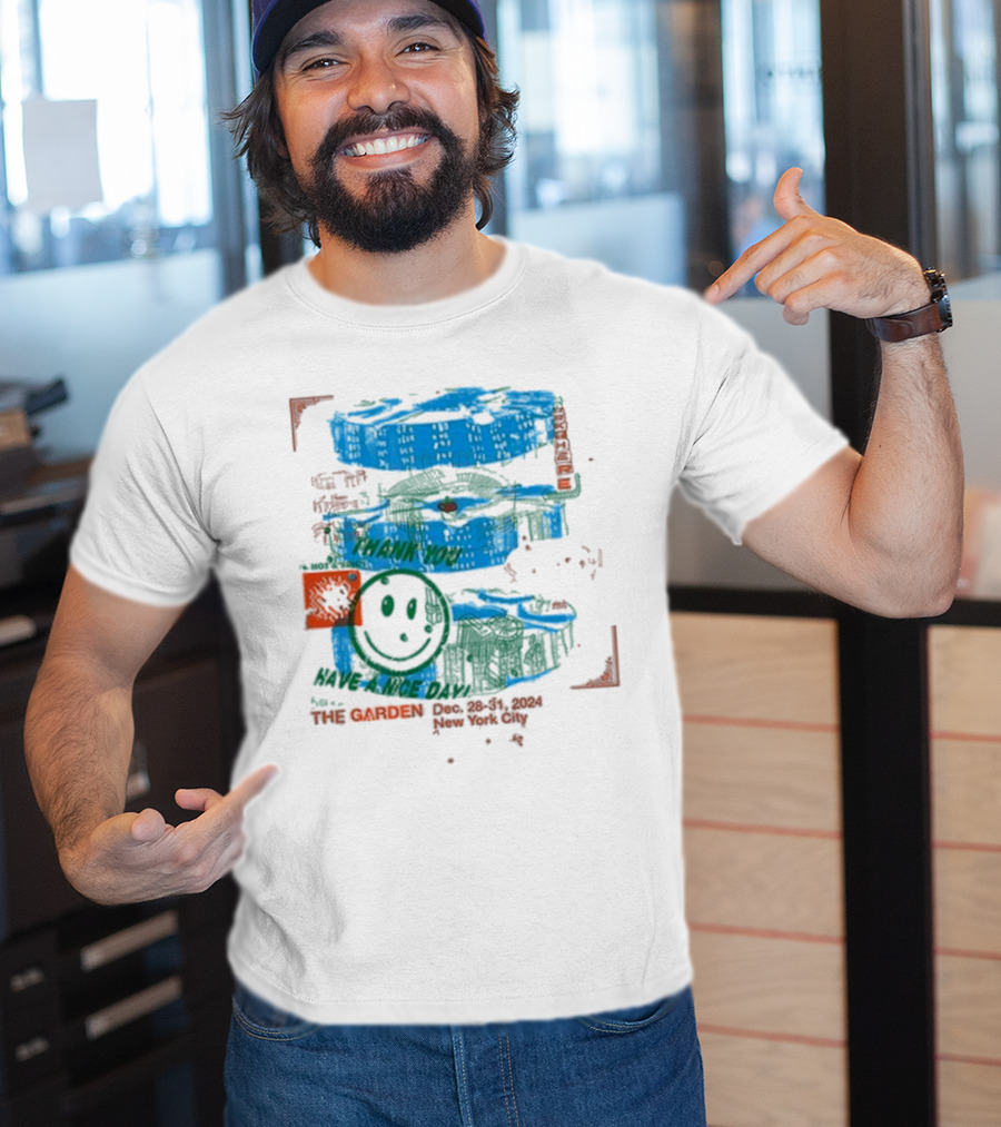The Garden Thank You Have A Nice Day New York City Dec 28-31 T-Shirt