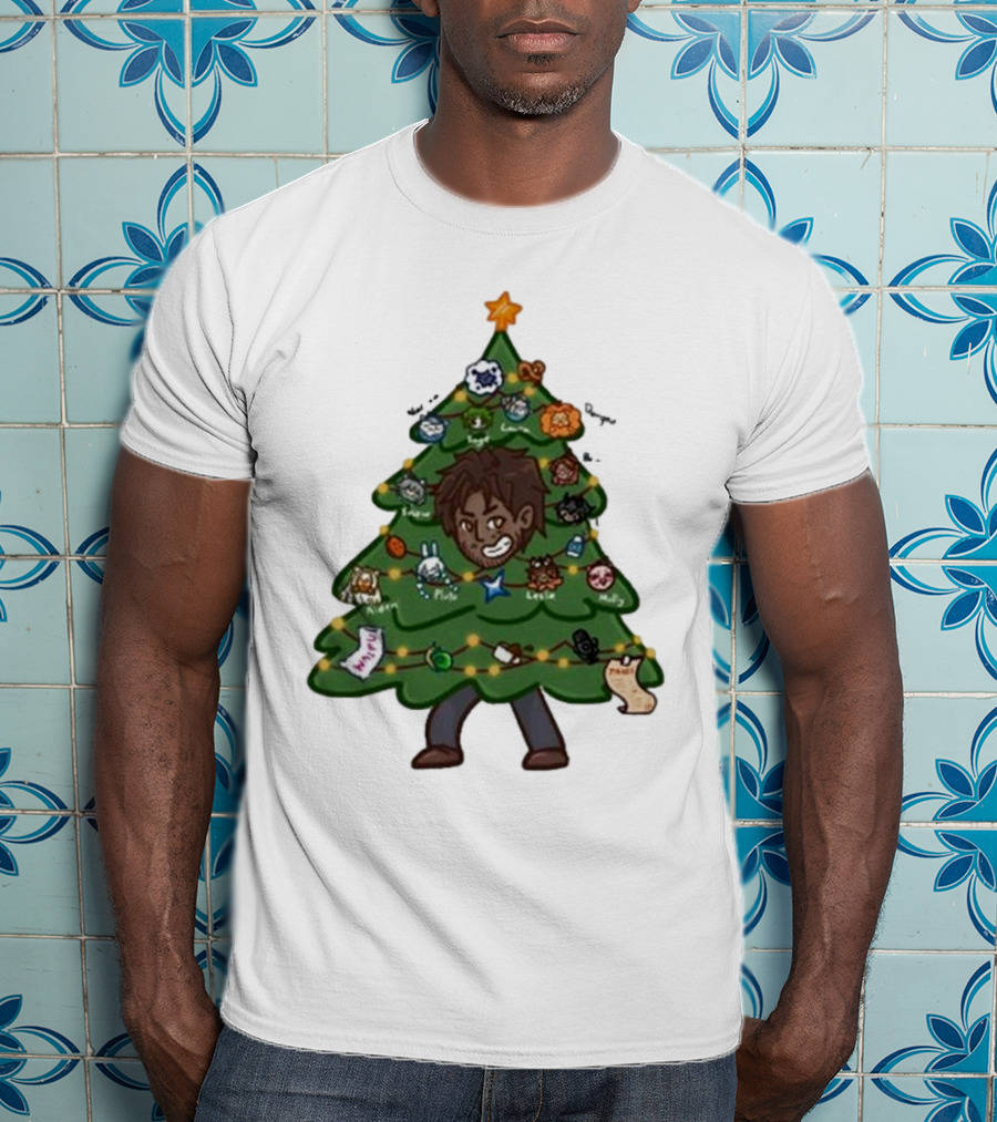 The Great Christmas Tree With Utc Audio Icons And Character Ornaments T-Shirt