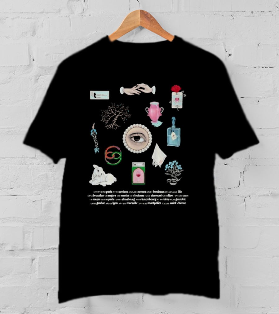 Clara Luciani Mon Sang Mmxxv 2025 Paris Amiens Rennes Bordeaux Lille Marseille T-Shirt