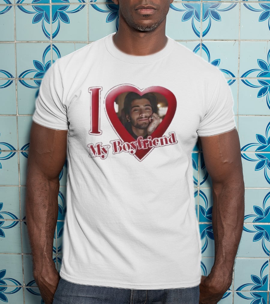 I Heart My Boyfriend Zayn Malik One Direction T-Shirt