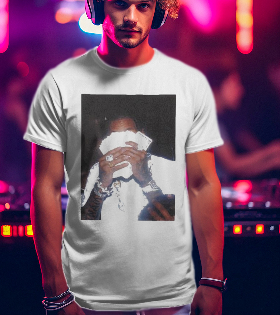Victor Victor Money Fan Bling T-Shirt