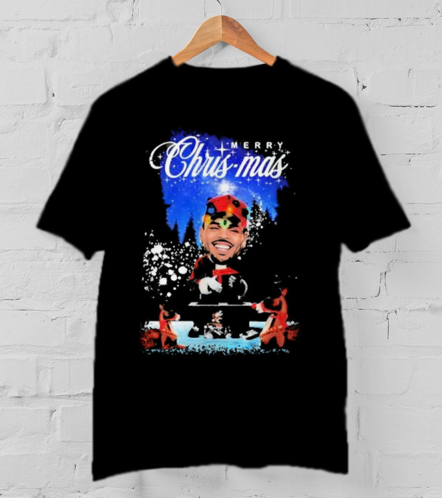 Merry Christmas Chris-Mas Santa DJ Scene T-Shirt