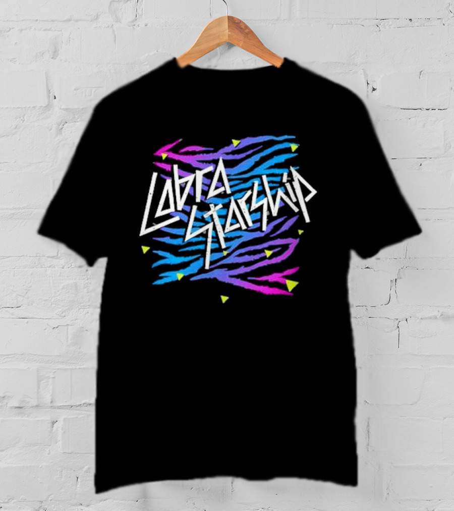 Cobra Starship Neon Zebra Print Tour T-Shirt