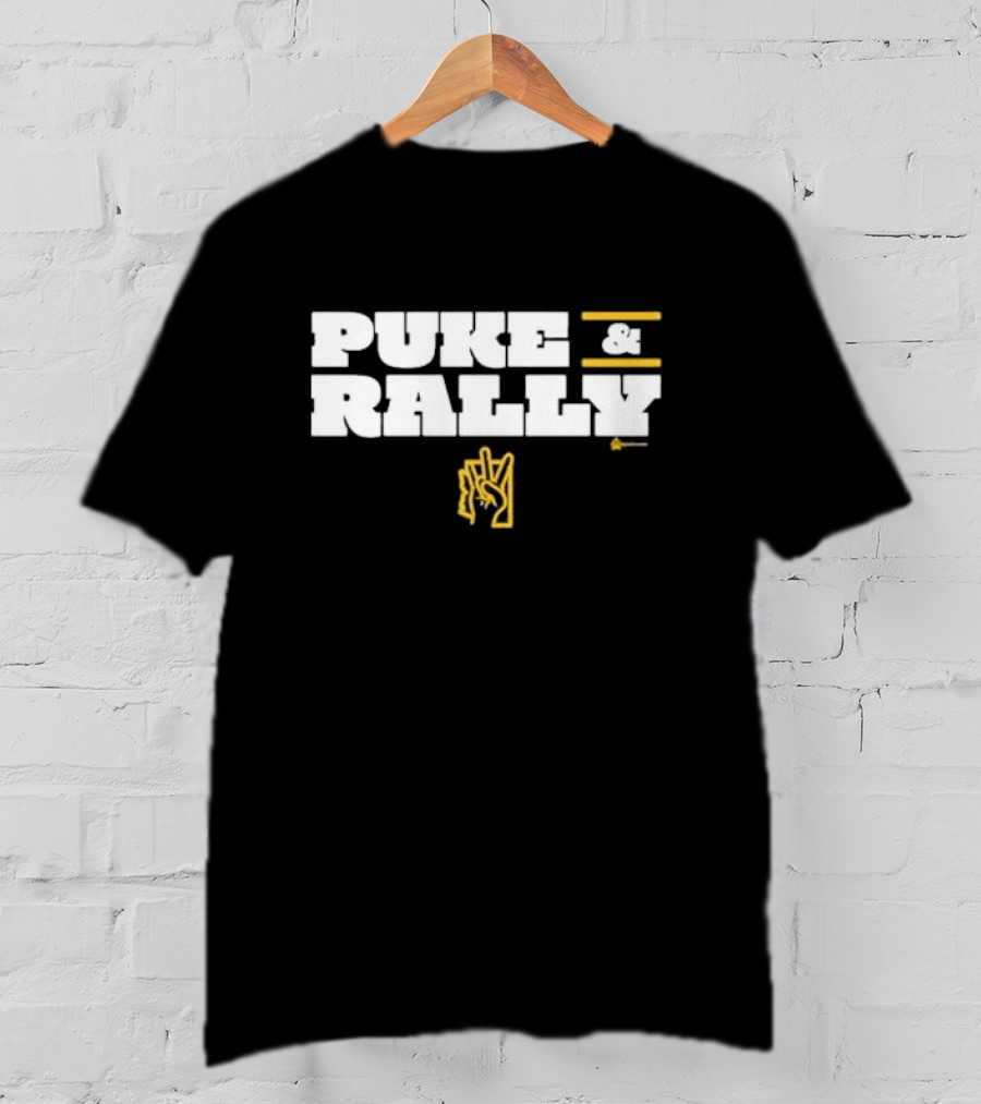 Dan Trujillo Puke And Rally Victory Sign T-Shirt