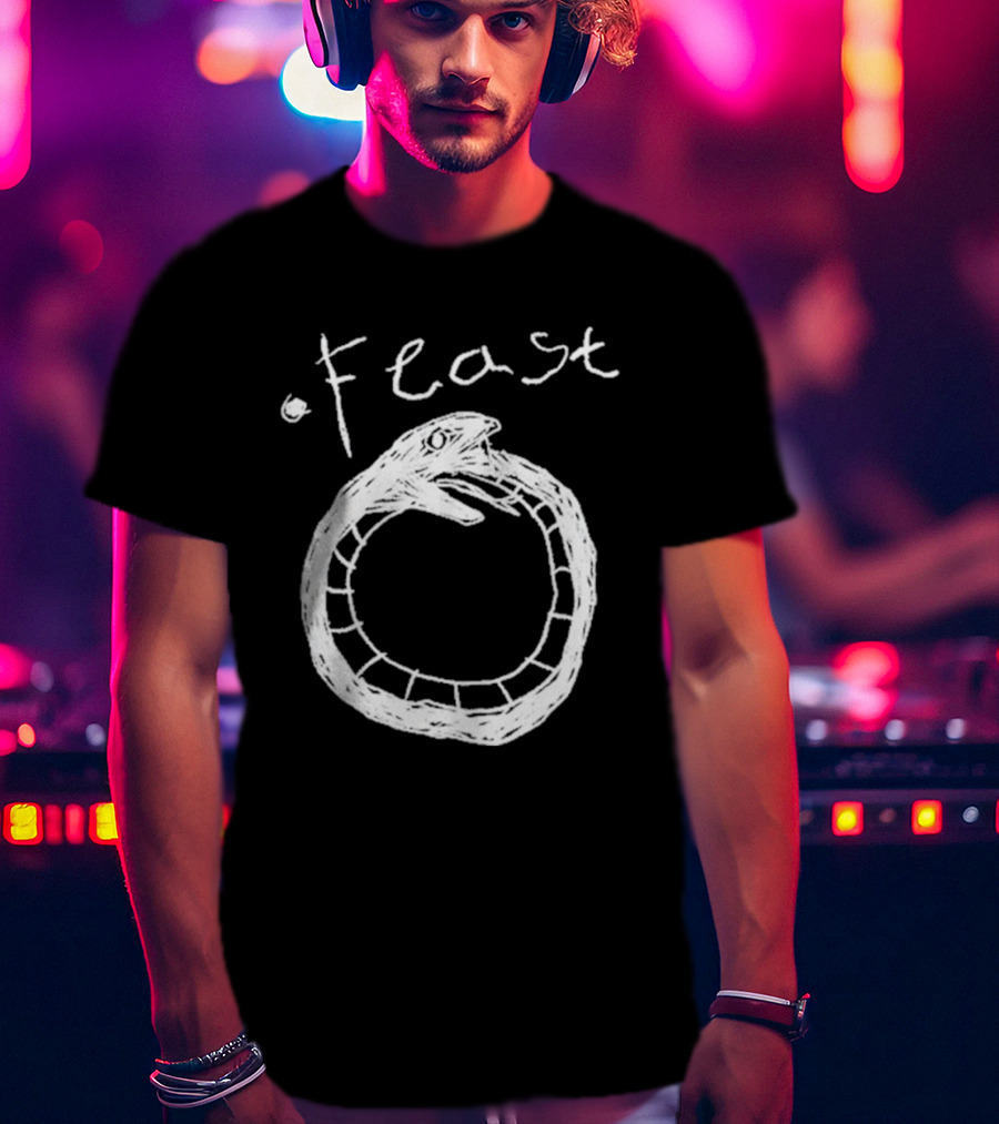 Feast Ouroboros Snake Circle T-Shirt