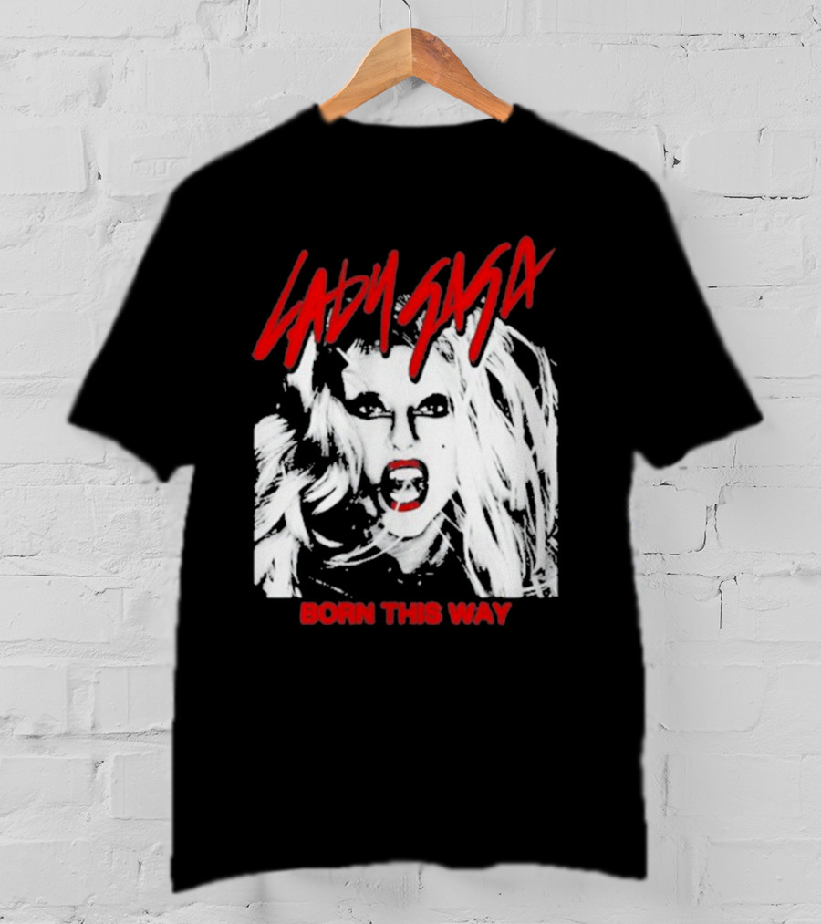 Lady Gaga Born This Way Artwork T-Shirt