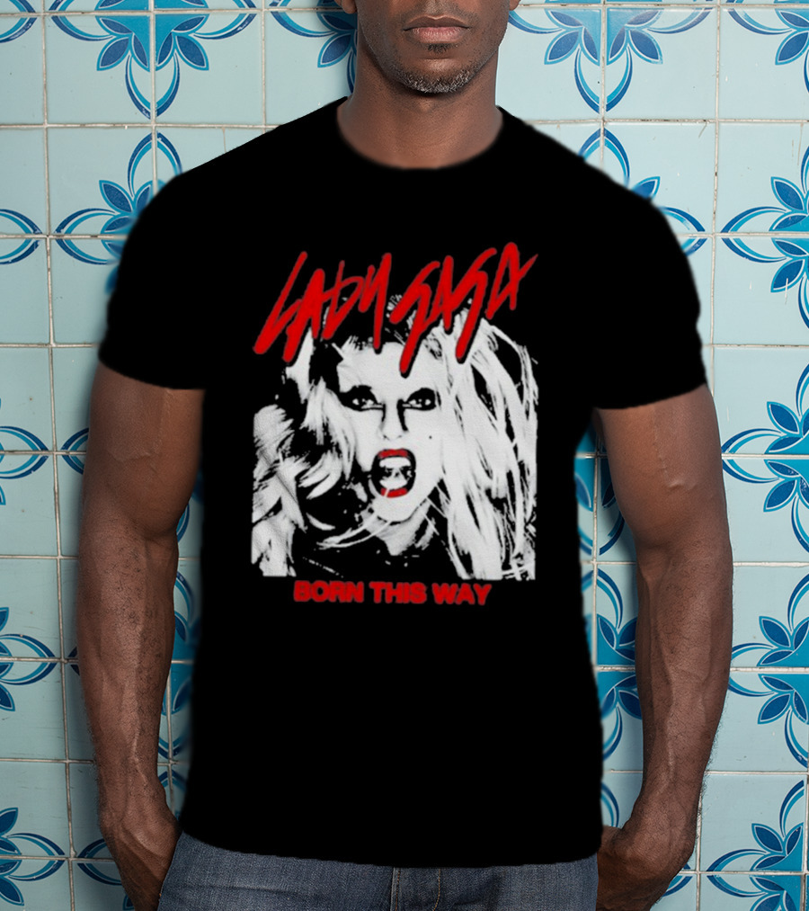 Lady Gaga Born This Way Artwork T-Shirt