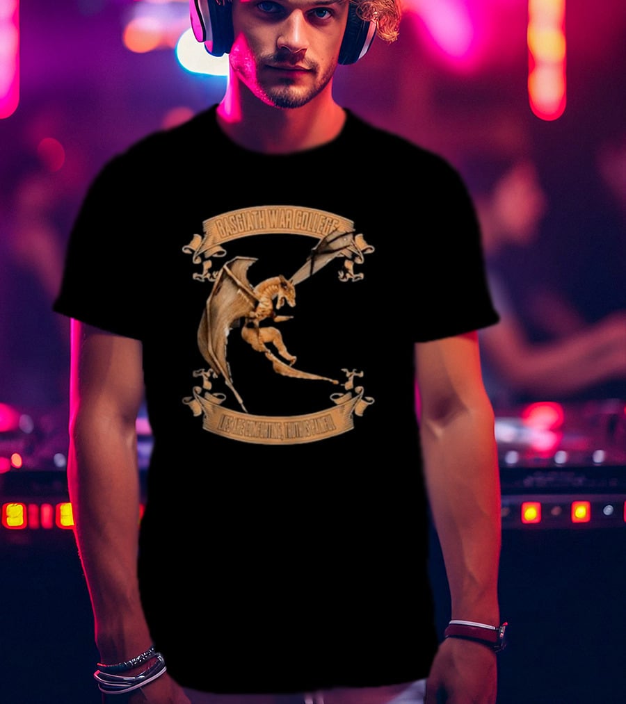 Fourth Wing Basgiath War College Dragon Fearless Mighty Unscathed T-Shirt