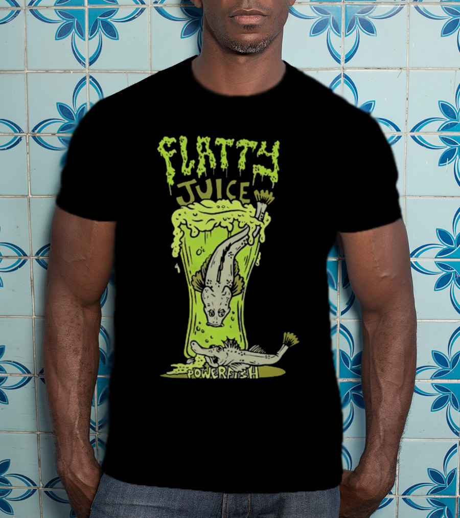 Flatty Juice Powerfish Dr. Moose T-Shirt