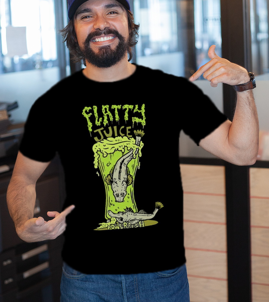 Flatty Juice Powerfish Dr. Moose T-Shirt