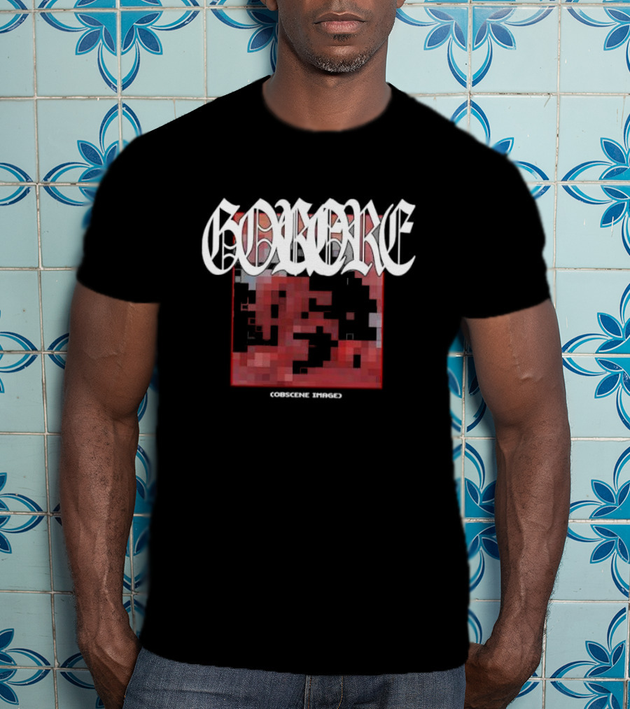 Gorecore Obscene Image Date Back T-Shirt