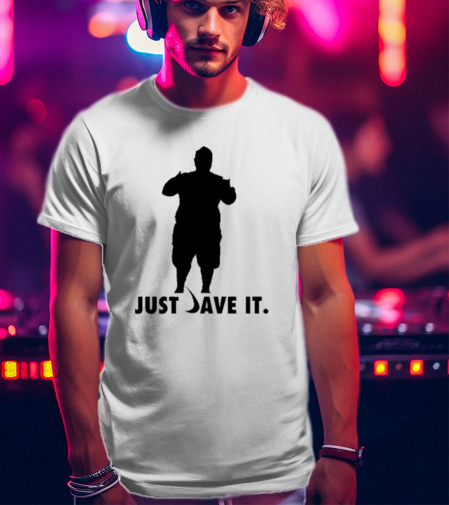 Dave Danna Just Dave It Silhouette Swoosh T-Shirt