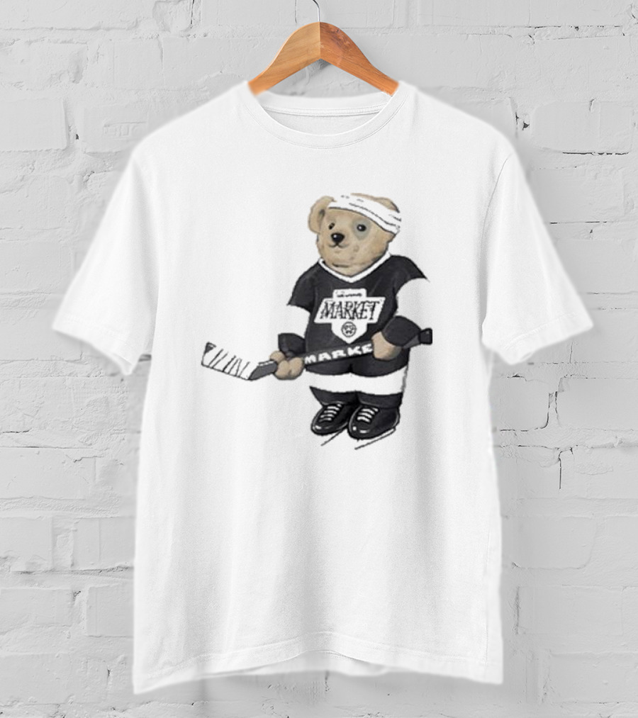 Union Market Hockey Bear T-Shirt