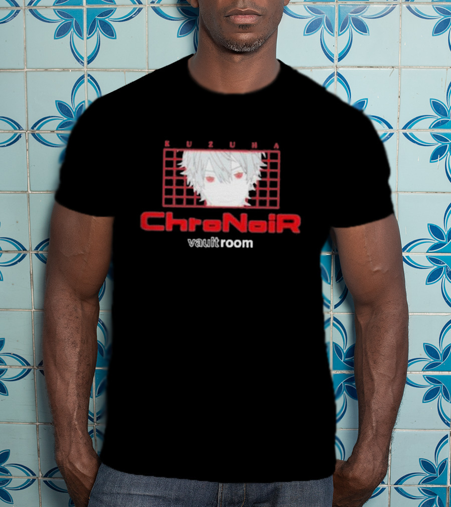 Kuzuha ChroNoiR Vaultroom Anime Character Grid T-Shirt