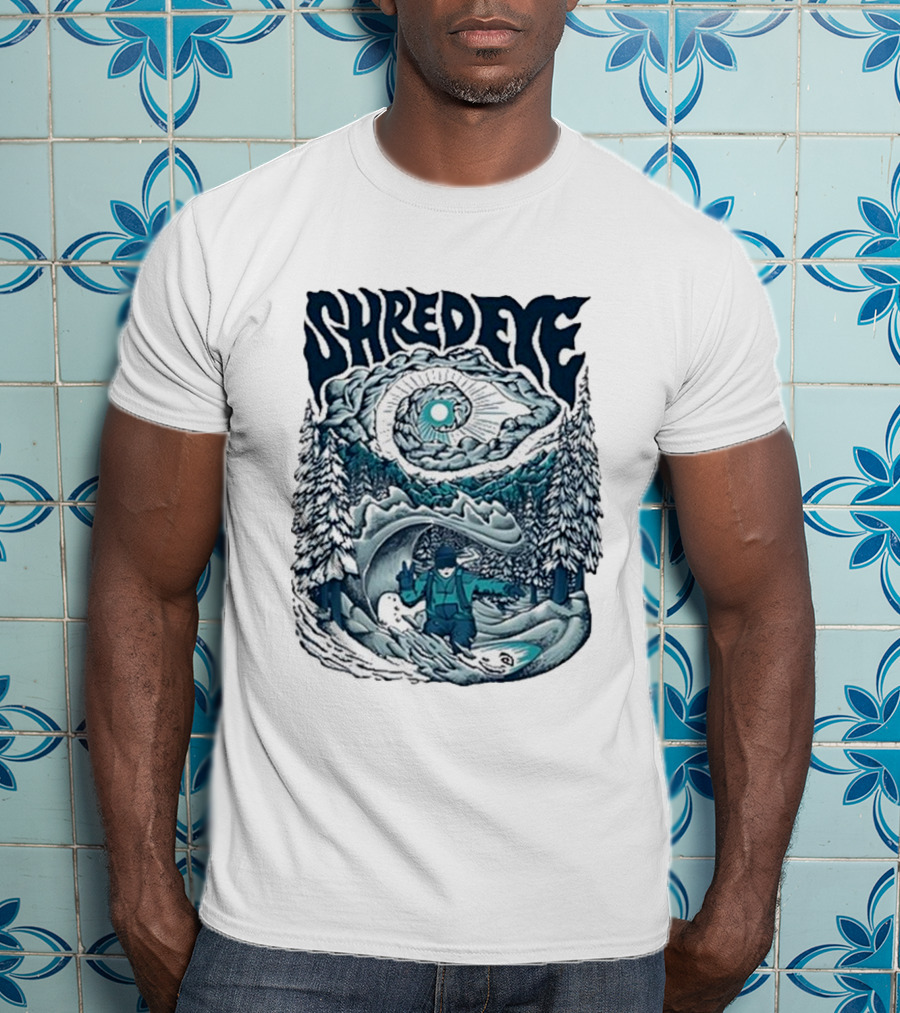 Shredeye Snow Surfer Forest Adventure T-Shirt