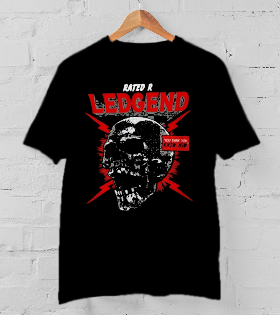 Rated R Ledgend You Think You Know Him Adam Copeland Triblend Black T-Shirt