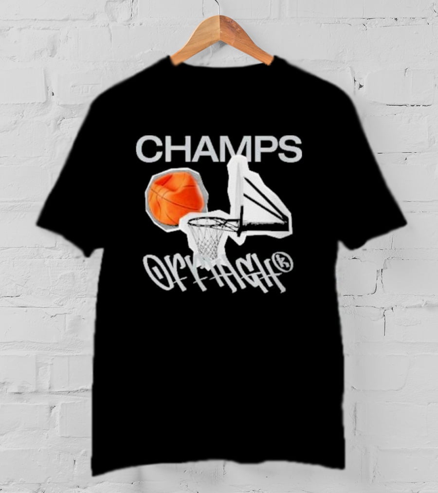 Offhigh Street Champs Basketball Hoop Game T-Shirt