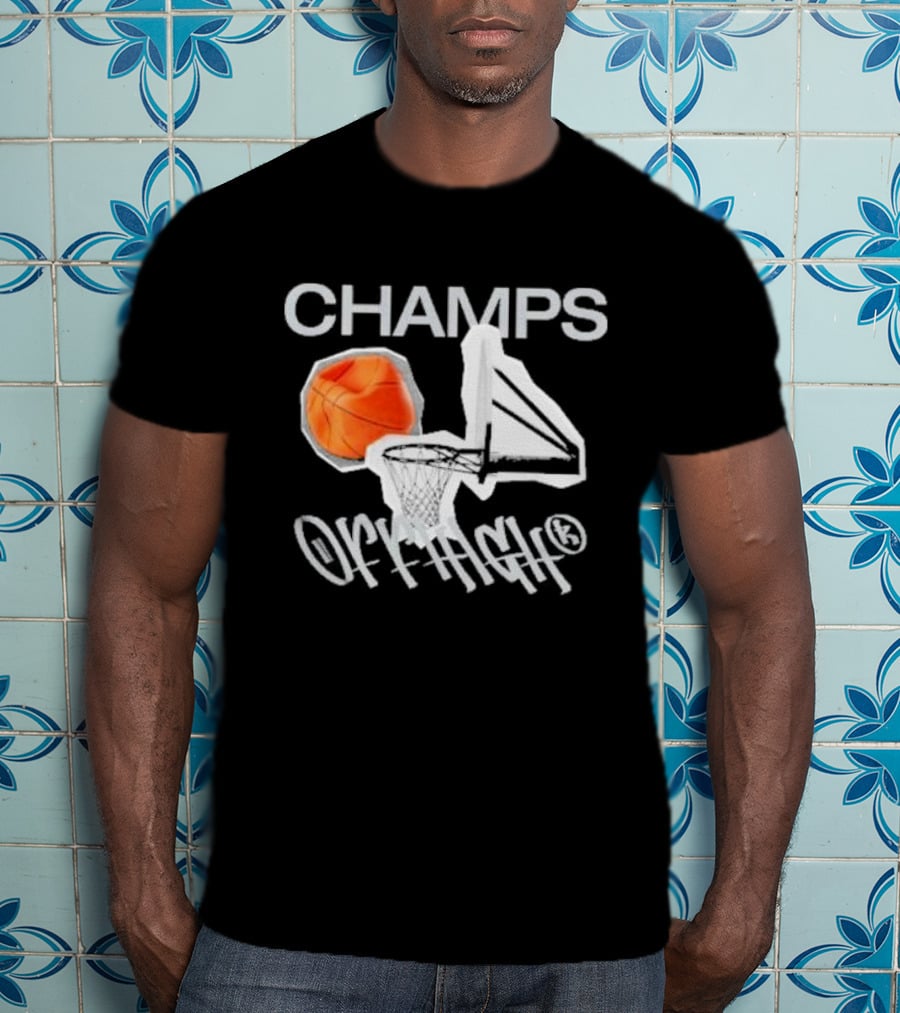 Offhigh Street Champs Basketball Hoop Game T-Shirt