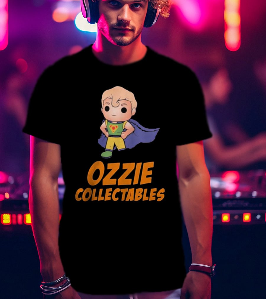 Ozzie Collectables Pop Vinyl Superhero 2025 T-Shirt