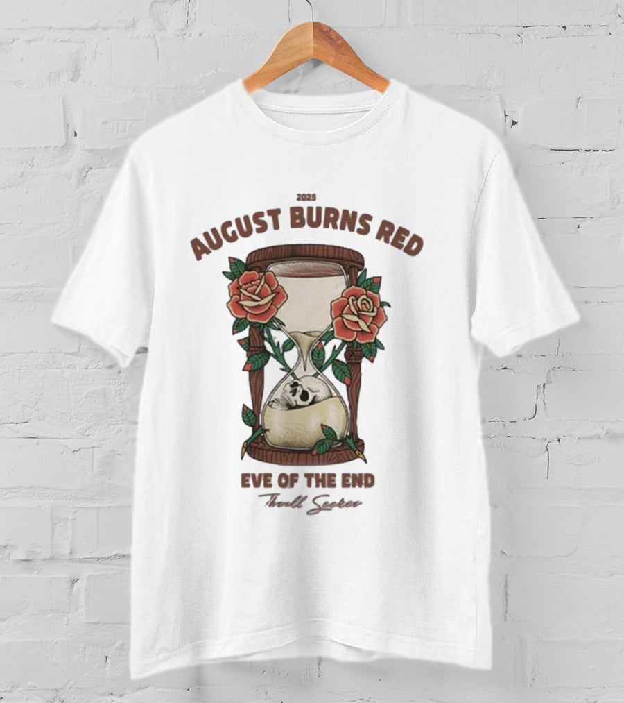 2025 August Burns Red Eve Of The End Thrill Seeker T-Shirt
