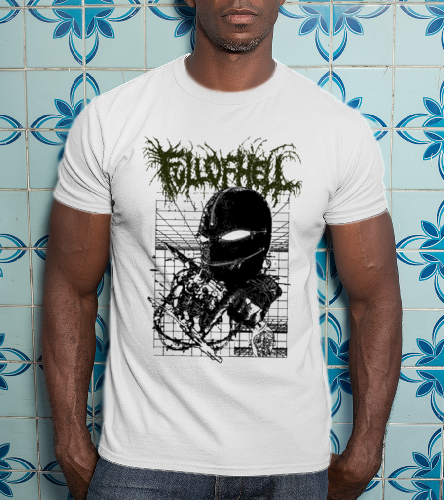 Full Of Hell Zipper Mask Brutal T-Shirt