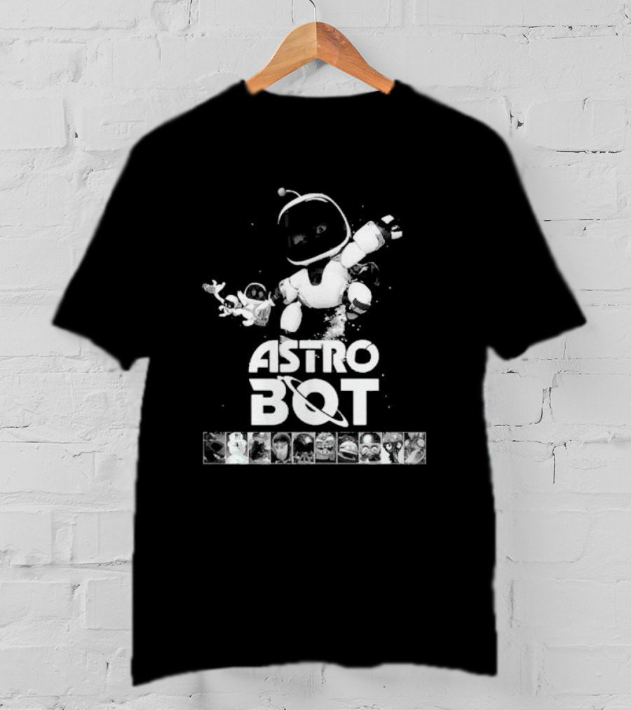 Astro Bot Prestige Adventure Galaxy Characters T-Shirt