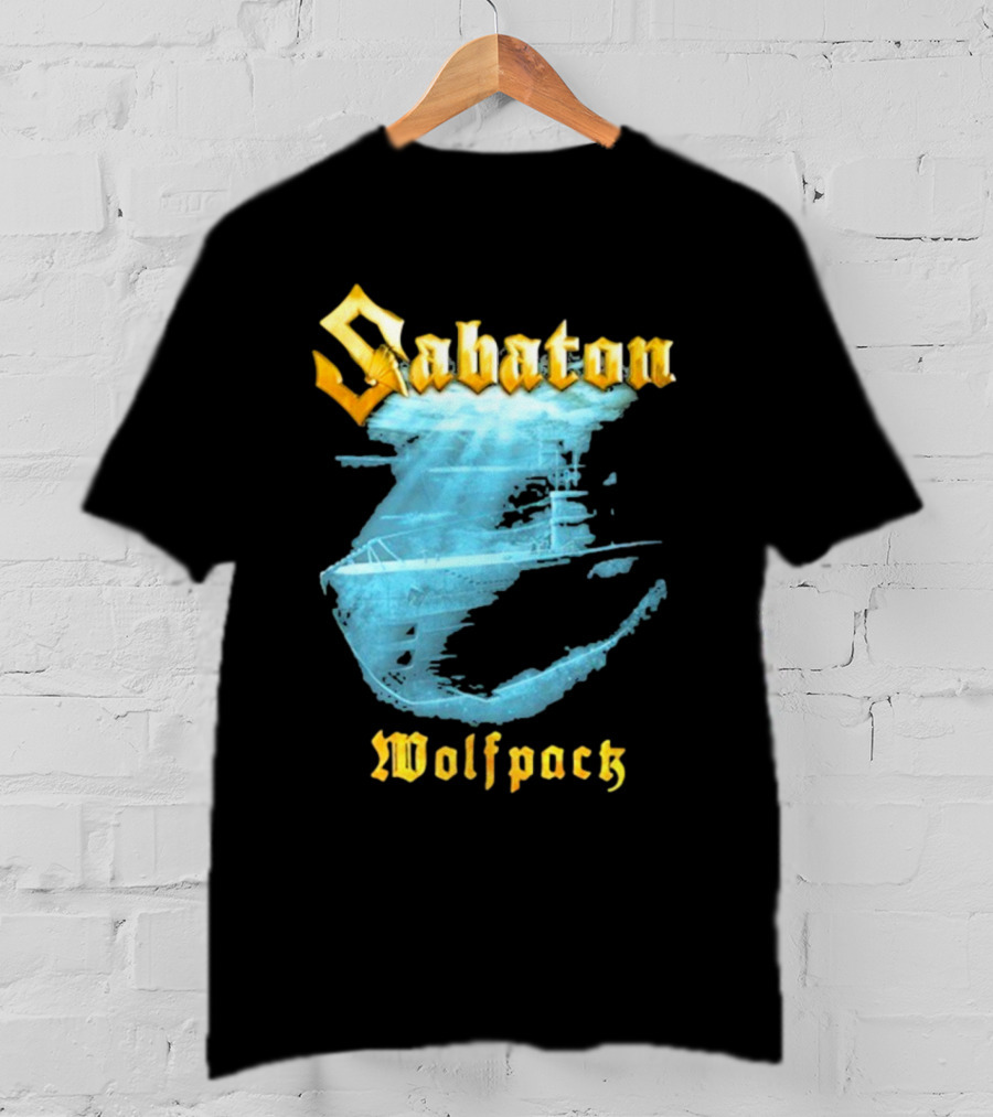Sabaton Wolfpack Submarine Battle Reflection T-Shirt