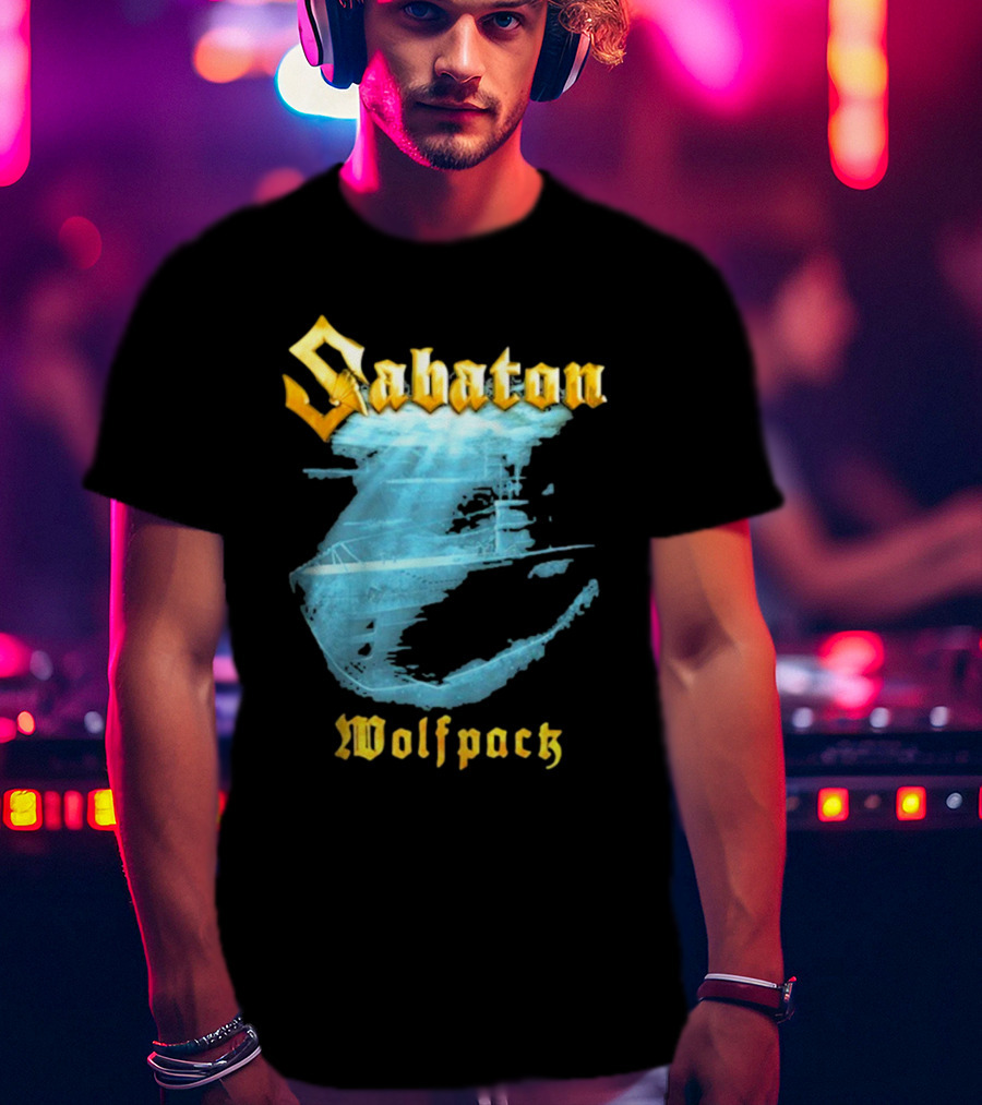 Sabaton Wolfpack Submarine Battle Reflection T-Shirt