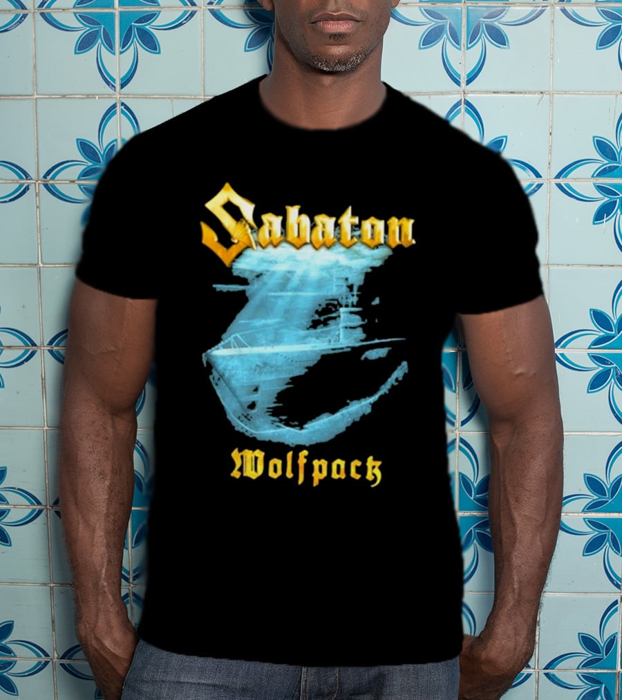 Sabaton Wolfpack Submarine Battle Reflection T-Shirt