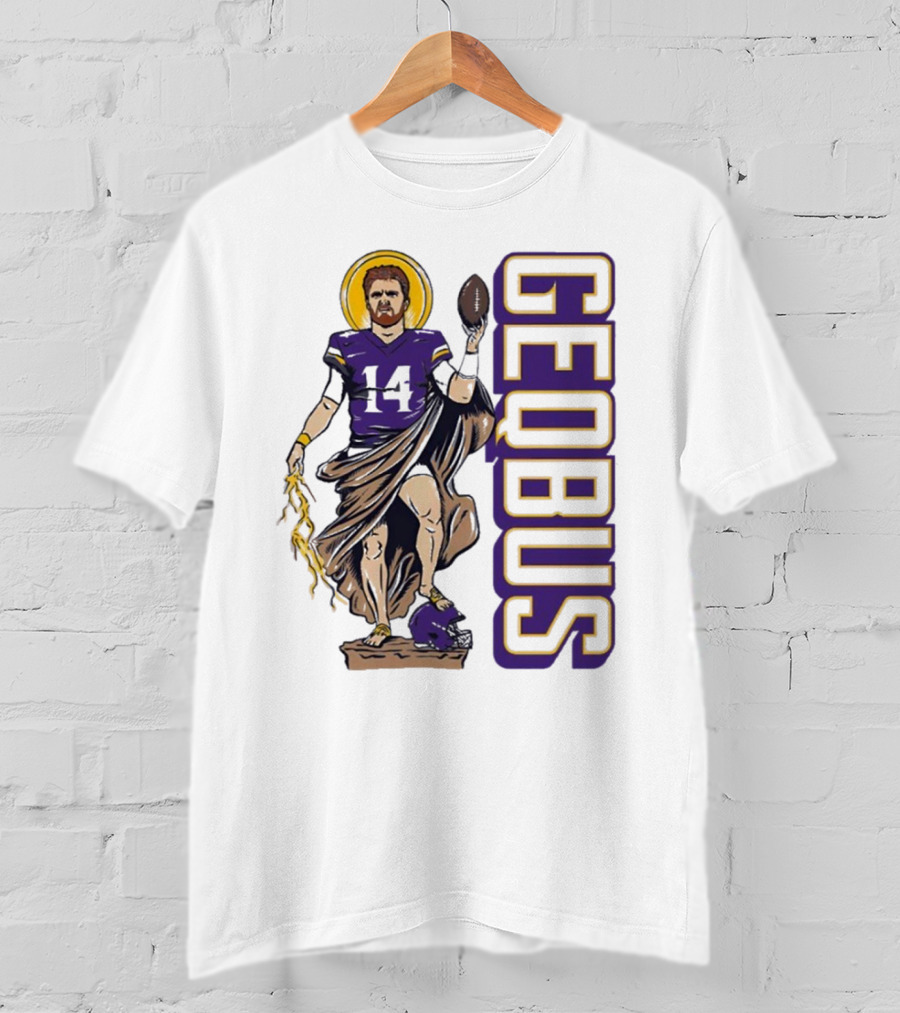 Sam Darnold GEQBUS Football Icon Blessed Athletic T-Shirt