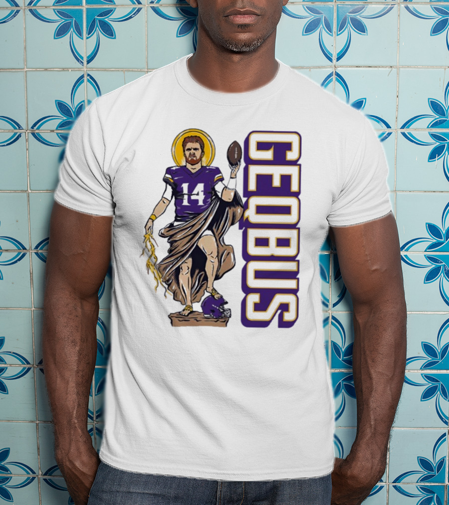 Sam Darnold GEQBUS Football Icon Blessed Athletic T-Shirt