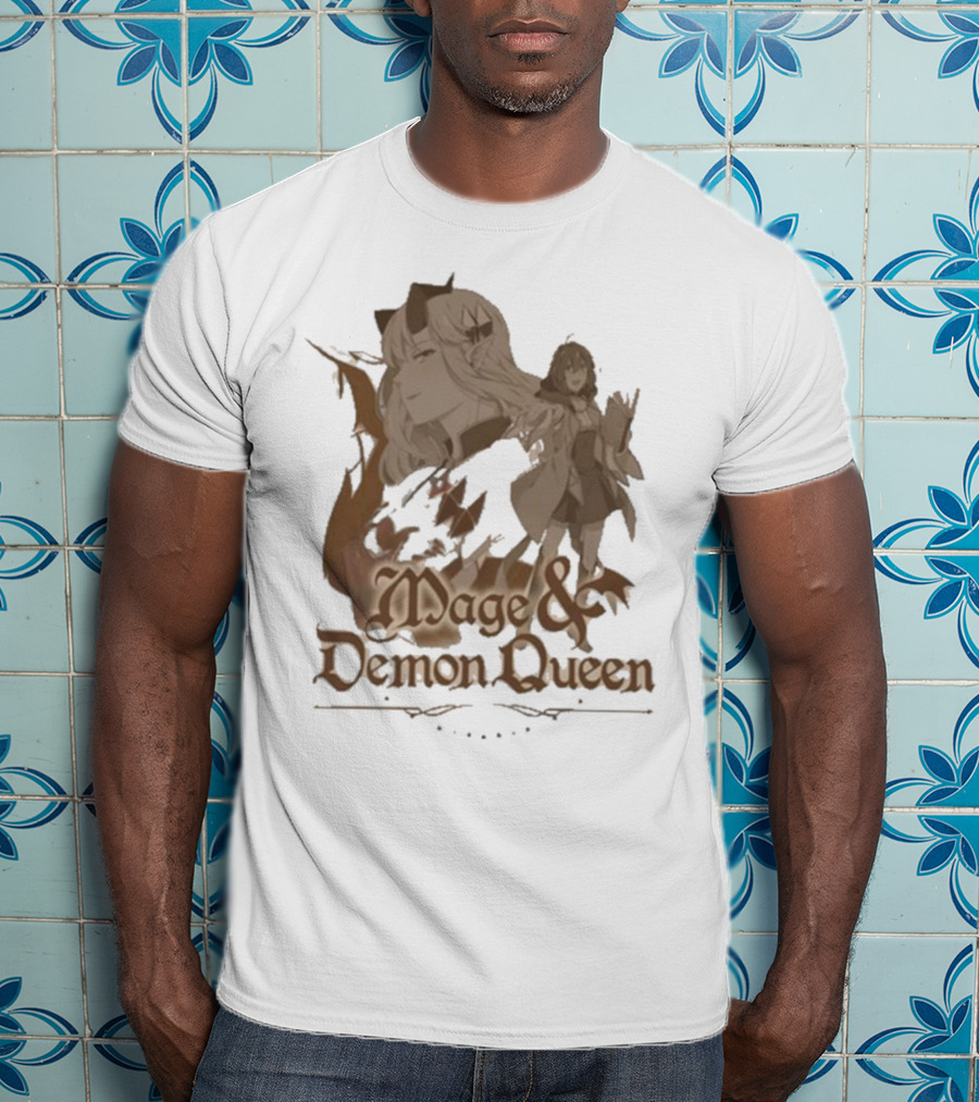 Mage And Demon Queen Webtoon Aesthetic Anime Character T-Shirt