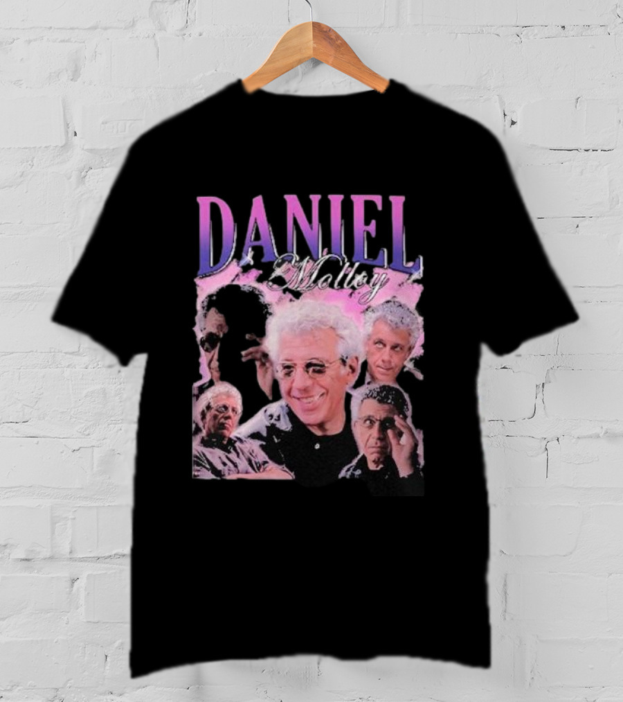 Daniel Molloy Vintage Collage Pink And Purple Aesthetic T-Shirt