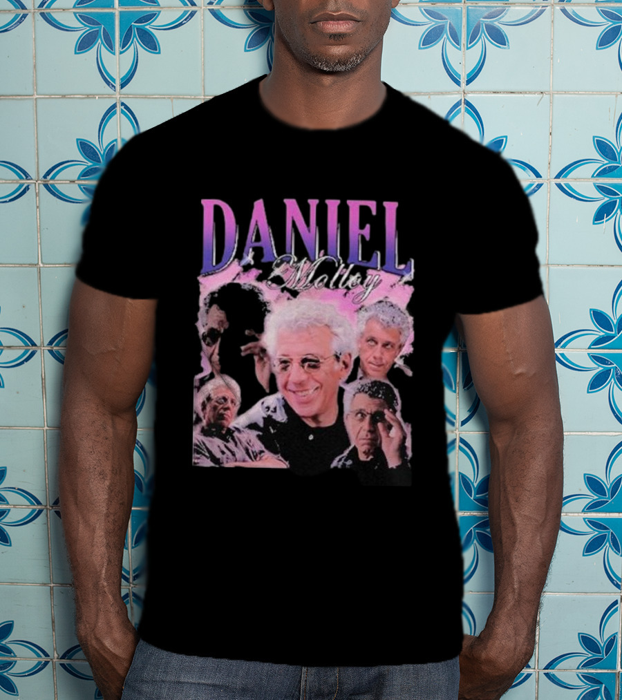 Daniel Molloy Vintage Collage Pink And Purple Aesthetic T-Shirt