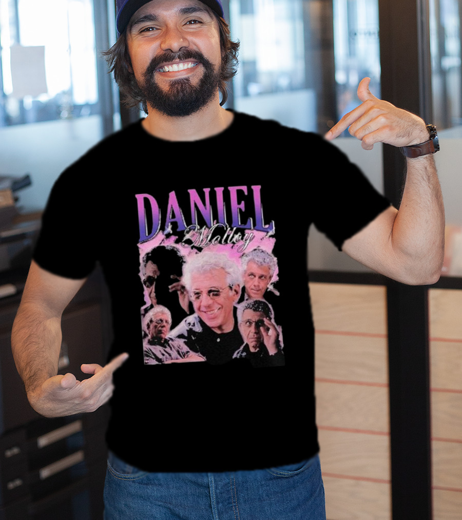 Daniel Molloy Vintage Collage Pink And Purple Aesthetic T-Shirt