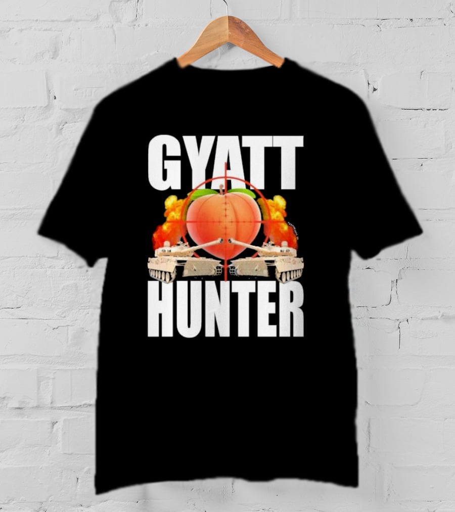 GYATT Hunter Crankin My Hog Meme Tanks Peach Target Explosion T-Shirt