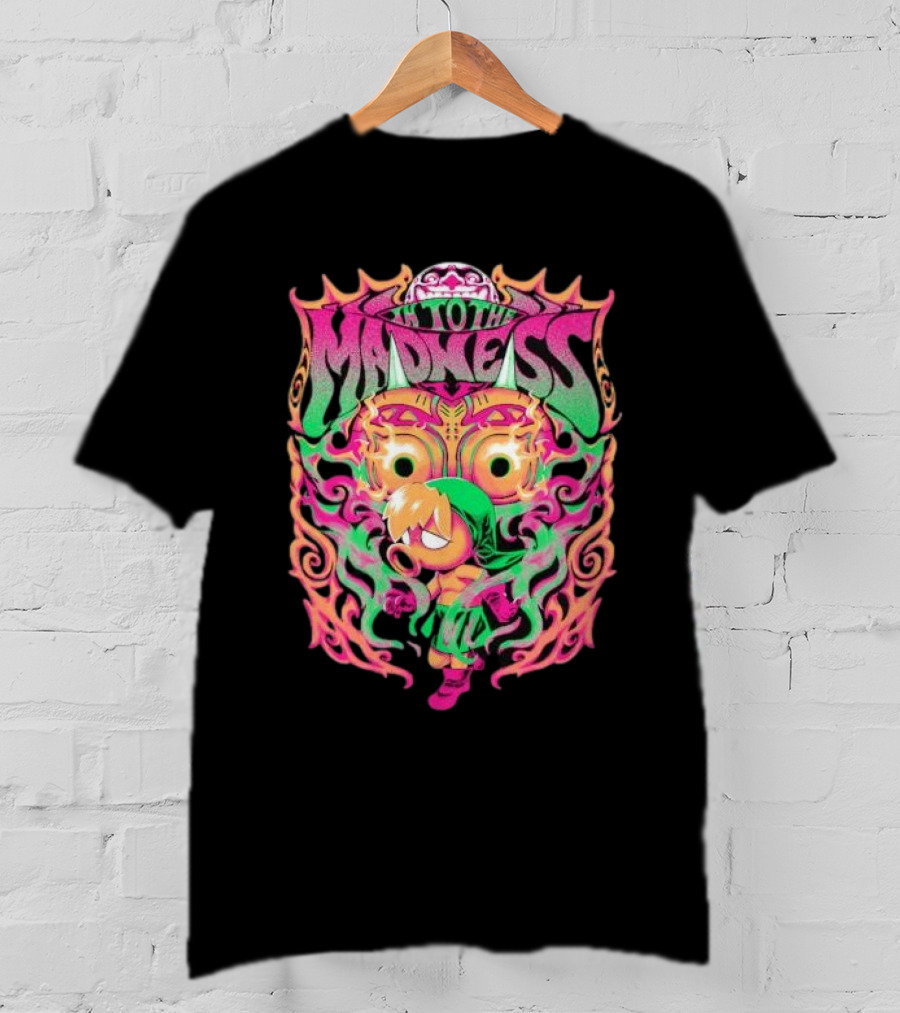 In To The Madness Horta Fantasy Adventure Masked Hero Quest T-Shirt