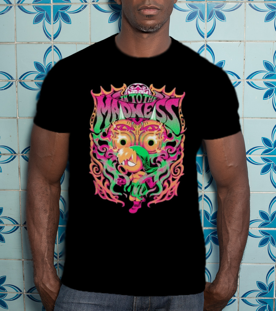 In To The Madness Horta Fantasy Adventure Masked Hero Quest T-Shirt