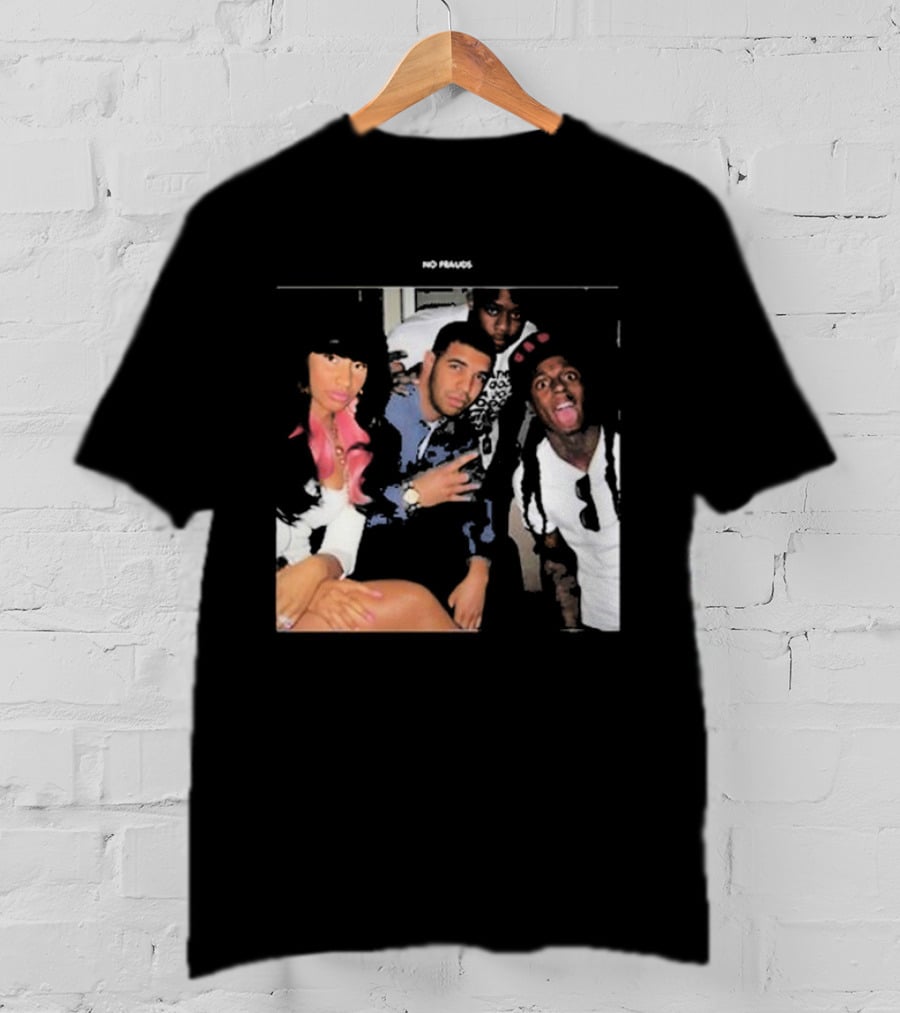 Maiya The Don No Frauds Young Money Crew Photo T-Shirt
