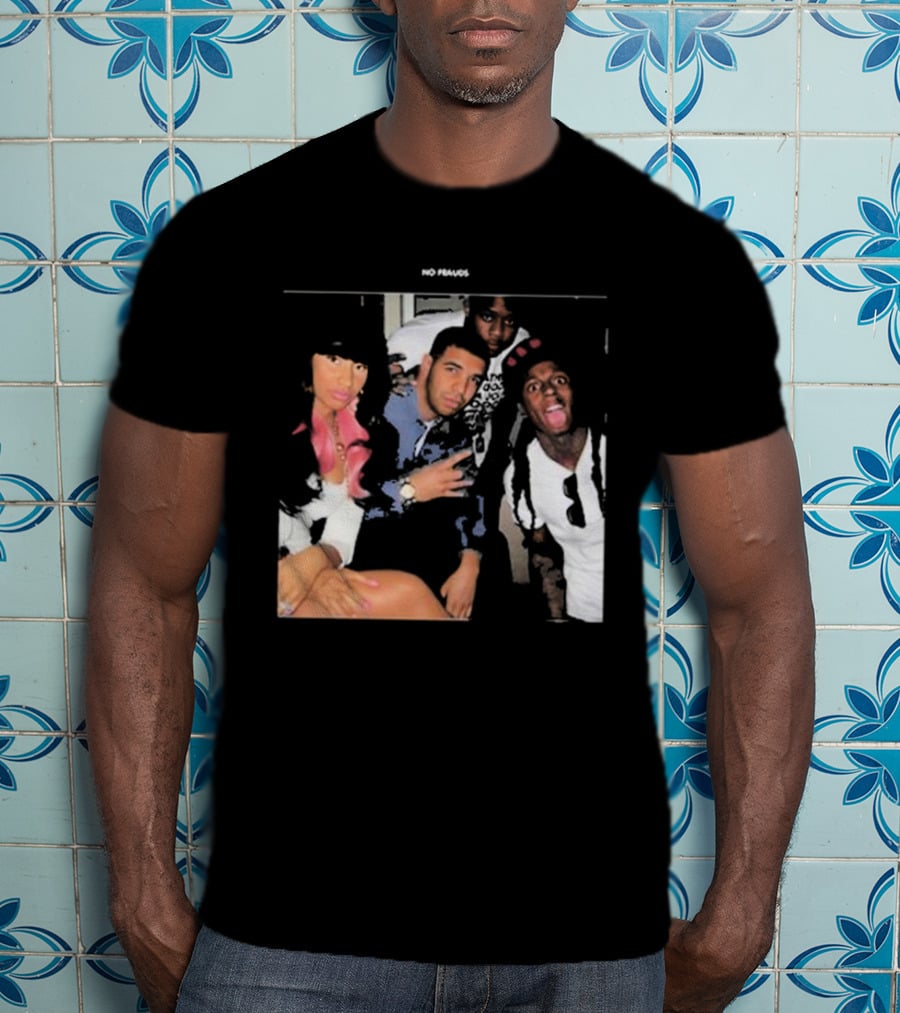 Maiya The Don No Frauds Young Money Crew Photo T-Shirt